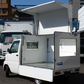 ミニキャブ軽トラック　移動販売車 mini2 290x290