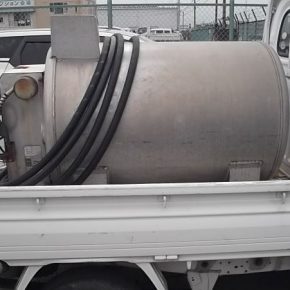 【　中古車リース　】軽トラ　タンクローリー車 mini8 290x290