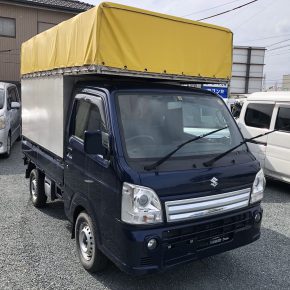 【　宅配車リース　26年式　キャリィ幌車　】軽運送・宅配・営業車　実走行5000ｋｍ ca1 290x290