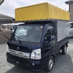 【　宅配車リース　26年式　キャリィ幌車　】軽運送・宅配・営業車　実走行5000ｋｍ ca2 290x290