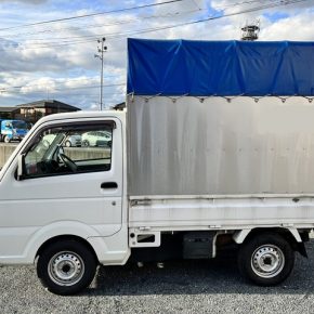 【　中古車リース　平成30年式　クリッパートラックパネル幌　観音扉　】軽運送・宅配・営業車　黒ナンバー　幌 3645d83207fc6a38f6382d3eec6cfa38 290x290