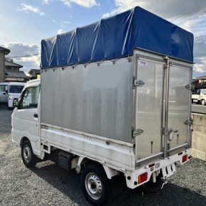 【　中古車リース　平成30年式　クリッパートラックパネル幌　観音扉　】軽運送・宅配・営業車　黒ナンバー　幌 4c137b335d2b766bdea67b8b03541c5b 290x290