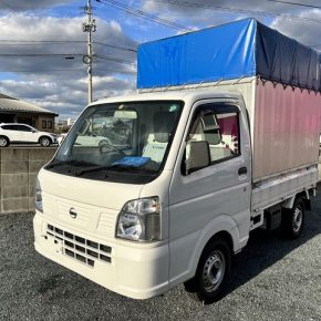 【　中古車リース　平成30年式　クリッパートラックパネル幌　観音扉　】軽運送・宅配・営業車　黒ナンバー　幌 528a7c29adeeea212e522fe3de39f882 290x290