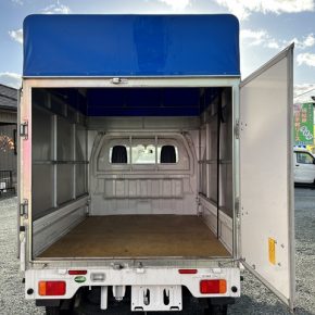 【　中古車リース　平成30年式　クリッパートラックパネル幌　観音扉　】軽運送・宅配・営業車　黒ナンバー　幌 63ccefb1eb8ab82fcb4b6abbe106e04d 290x290